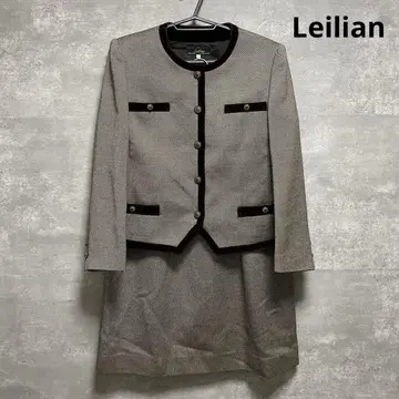 레리안 Leilian 울 실크 혼방 셋업