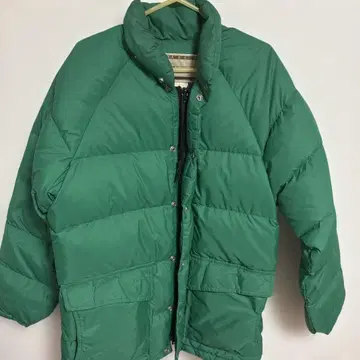 REI 그린 다운 자켓