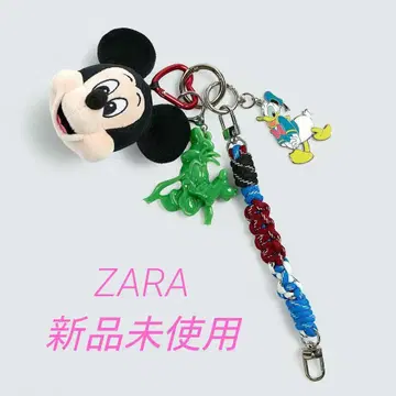 [ 미사용 새상품 ] ZARA 멀티 참 키링 미키마우스