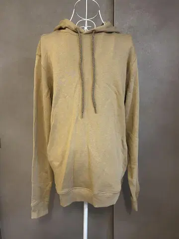 새상품급 allbirds 카멜 후드 부착 후드티 S