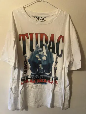2PAC TUPAC 그래픽 T셔츠 XL