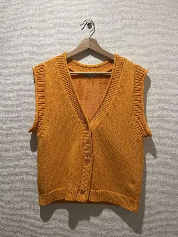 Steven Alan 오렌지 니트 베스트 유나이티드 애로우즈