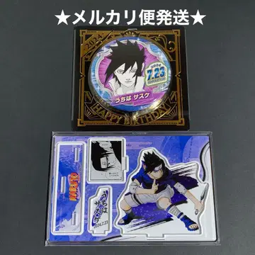 NARUTO 생일 캔뱃지 명장면 디오라마 피규어 사스케