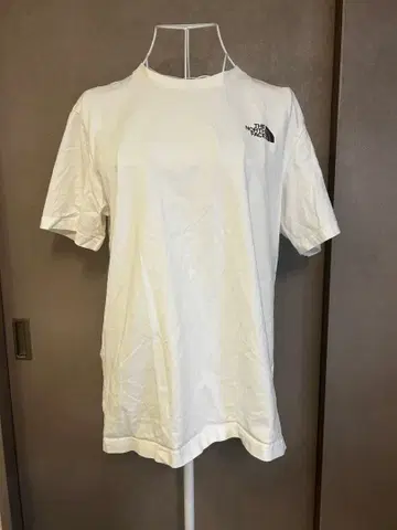 THE NORTH FACE 화이트 T셔츠 L