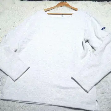 [ 레어 ] 루프 휠러 x BEAMS 맨투맨 라이트 그레이 XL