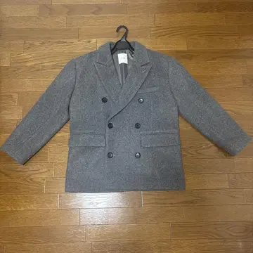 OVER SHOULDER PEAKED LAPEL COAT CLANE