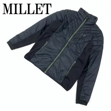 LA8084 밀레 MILLET 다운 자켓 나일론 블랙 XL