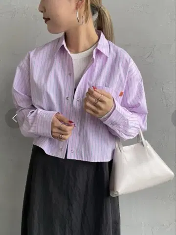 UNIVERSAL OVERALL / 별주 숏 기장 빅 포켓 셔츠