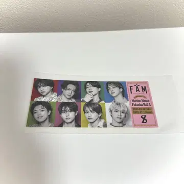 [ 후쿠오카 ] timelesz 회장 한정판 혜택 티켓풍 스티커