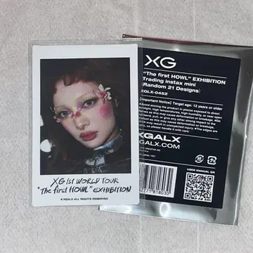 XG EXHIBITION 폴라로이드 Jurin 린