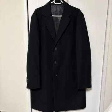 체스터 코트 블랙