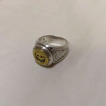 BIG BLACK MARIA 스컬 해골 SILVER 놋쇠 반지