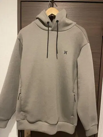 Hurley 그레이 후드 부착 후드티