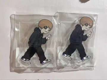 오오에노 타카유키 뱀새 이불 아크릴 스탠드 2개 세트