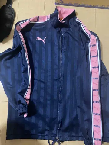 Puma 네이비 핑크 저지 사이즈 SS