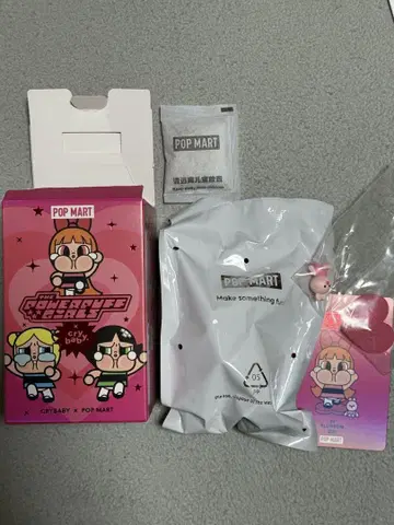 POP MART CRY BABY BLOSSOM 피규어 파워퍼프걸