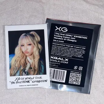 XG EXHIBITION 마야 폴라로이드 Maya