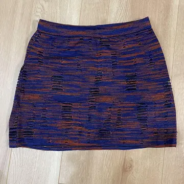 M MISSONI 타이트 스커트 오렌지 네이비