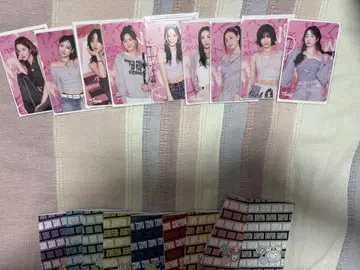 TWICE 오프라인 복권 트레이딩 카드 컴플리트