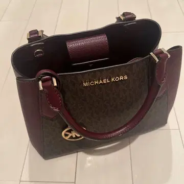 MICHAEL KORS 핸드백 브라운/버건디