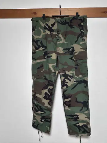 US ARMY 카모 패턴 카고 팬츠
