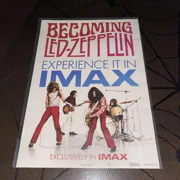 [ 2점 ] Becoming Led Zeppelin IMAX 포스터+부채
