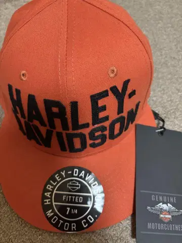 HARLEY-DAVIDSON 오렌지 캡 7 1/4