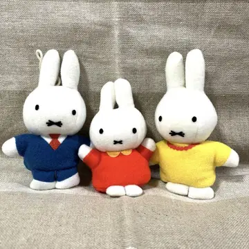 딕 브루너 핑거 퍼펫 3개 세트 아빠 엄마 미피