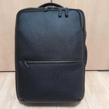 Evoon 멀티 비즈니스 백팩 가죽 블랙 새상품급 18L~확장 시 28L
