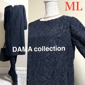 다마 컬렉션 플라워 자카드 원피스 다크 네이비 ML 시치고산 입학식