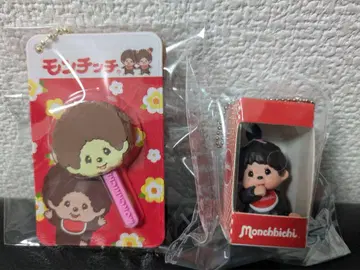 몽치치 앉은 패키지 피규어 키체인 [ 여아 ] & 페이스 참