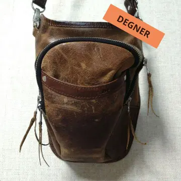 DEGNER 데그너 바디백 빈티지 가죽