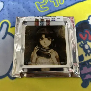 lain 트레이딩 미니 아크릴 블록