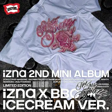 izna BBC ICECREAM Ver. 앨범 티셔츠 트레이딩 카드