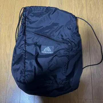 GREGORY 그레고리 짐색 냅색 블랙