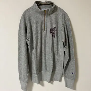 Champion / SLOBE IENA 별주 하프 지퍼 맨투맨 그레이