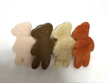 WEEKENDS 곰 4개 머리핀