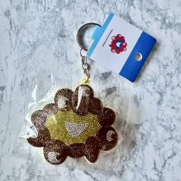 만박 미야쿠미야쿠 큐빅 키링 골드 반짝반짝