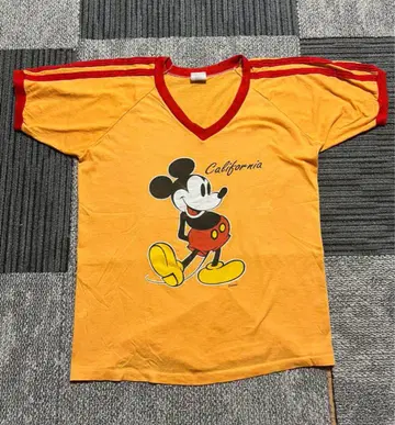 디즈니 Disney 미키 링거 셔츠 vintage