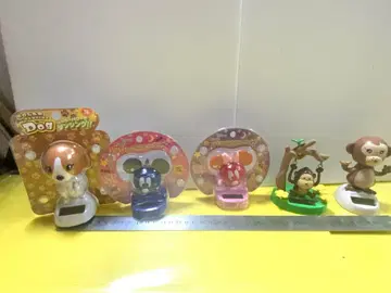 솔라 회전식 미키 미니 도그 몽키 5세트 배송비 포함