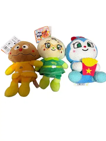 호빵맨 봉제 인형 세트