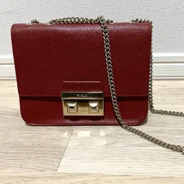 FURLA 메트로폴리스 레드 숄더백