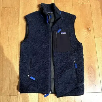 patagonia 플리스 베스트 S 사이즈 네이비