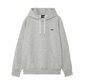 The North Face 스몰 로고 헤더 스웨트 후드티 파카
