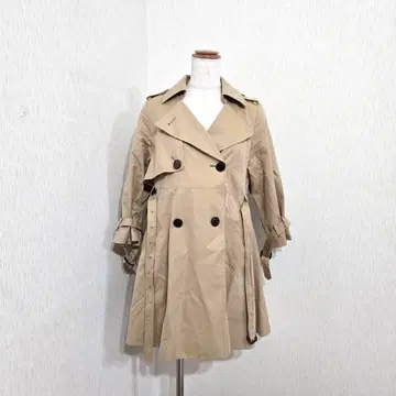 MAISON DE REEFUR 트렌치코트 (38) 베이지 코튼 고급