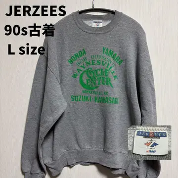 JERZEES 90s 구제 맨투맨 L 사이즈 그레이