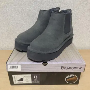 베어파우 사이드 고어 부츠 새상품급 GRAY 그레이 26cm K26