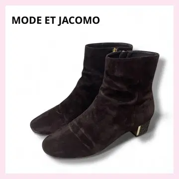 MODE ET JACOMO 스웨이드 부츠 23.5cm 모드 에 자코모
