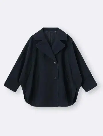 GU 코지 멜톤 케이프 코트