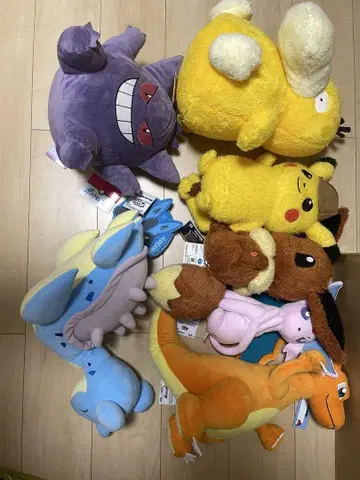 포켓몬 봉제 인형 세트